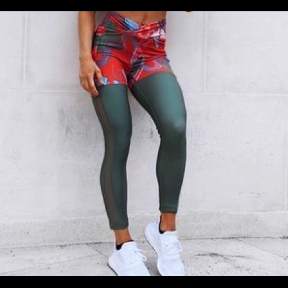 Gymshark Nikki B Pineapple Leggings